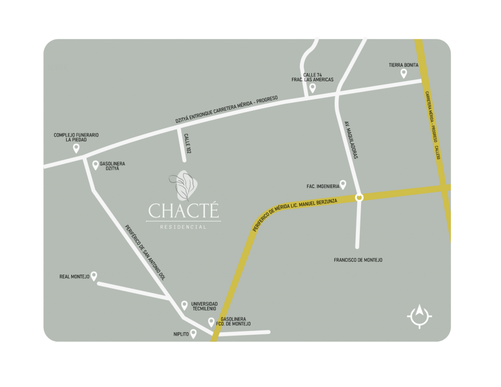 Chacté Residencial Ubicación